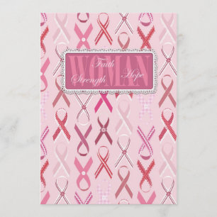 Invitation Pink Ribbons