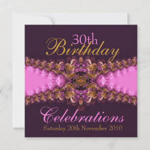 Invitation PinkBree Diva Dentelle rose