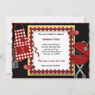 Invitation Pique-nique d'été