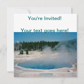 Invitation Piscine en cage