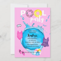 Piscine Fête Anniversaire Léopard maillot de bain