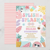 Piscine tropicale Piscine d'été fête d'anniversair