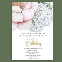 Pivoine Rose Fard 18ème Anniversaire