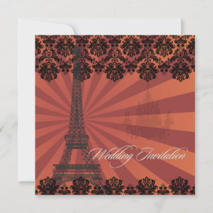 Invitation Pix Dezines la tour eiffel/paris