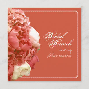 Invitation Pix-Dezines, tournois de corail/Hydrangeas/Brunch 
