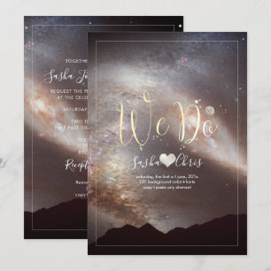 Invitation PixDezines Andromen Milky Way/NASA Space