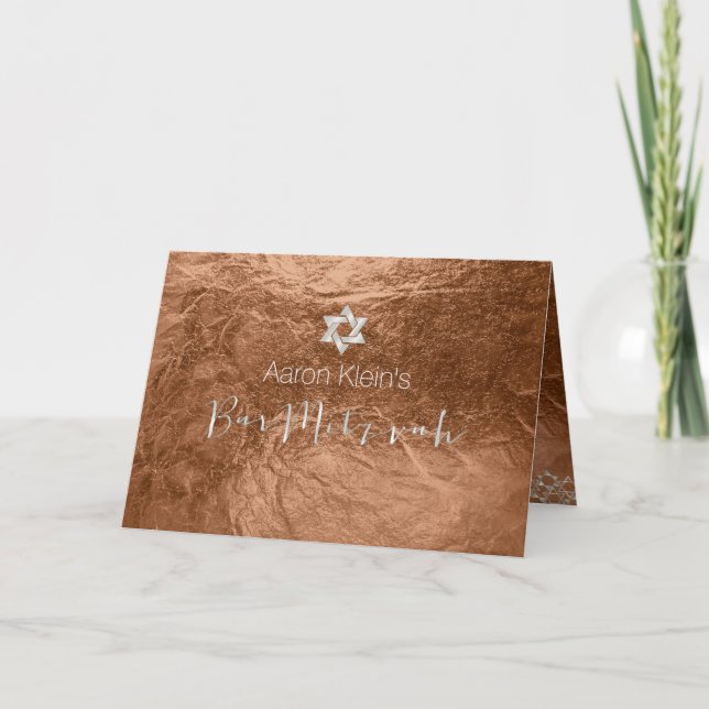 Invitation PixDezines bar photo design mitzvah/fausse feuille (Devant)