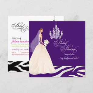Invitation PixDezines brunch de la mariée/DO-IT-YOURSELF Coul