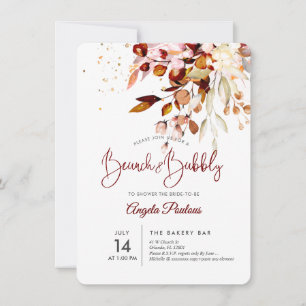 Invitation PixDezines Chute Gum Eucalyptus Brunch+Bubbly