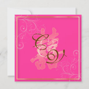 Invitation PixDezines double bonheur, Mariage chinois