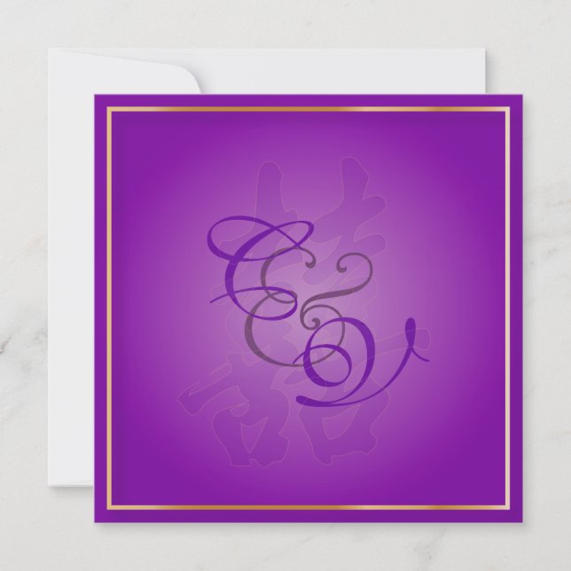 Invitation PixDezines double bonheur, Mariage chinois (Devant)
