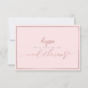 Invitation PixDezines Faux Rose Gold sera-t-il fait pour vous