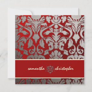 Invitation PixDezines Flora Damask