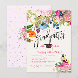 Invitation PixDezines Floral Watercolor
