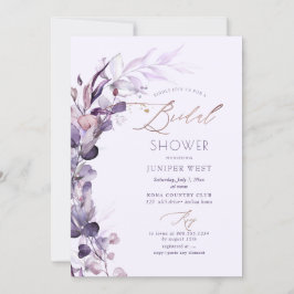 Invitation PixDezines H2 Dusty Purple Eucalyptus