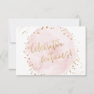 Invitation PixDezines H2 Pink Cotton Bat mitzvah réception