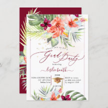 PixDezines H2 Tropical Paradise Luau Diplôme En