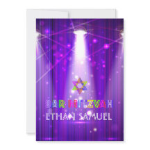 PixDezines laser / néon lumières barre mitzvah