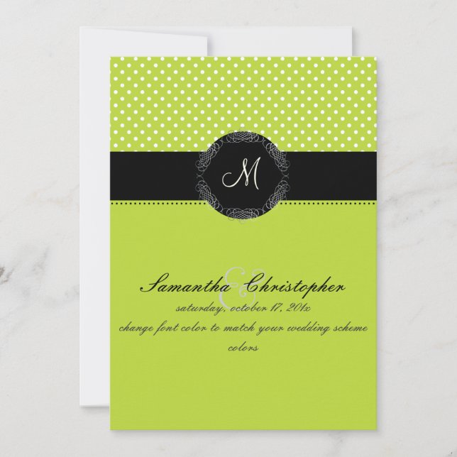 Invitation PixDezines Mini points|do-it-yourself couleurs arr (Devant)