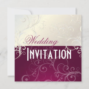 Invitation PixDezines Pearly Swirls