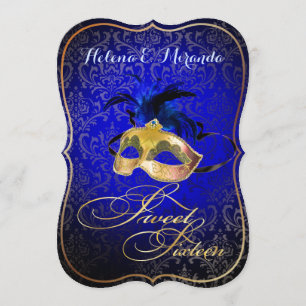 Invitation PixDezines Rossi Sweet 16 Masquerade/DO-IT-YOURSEL