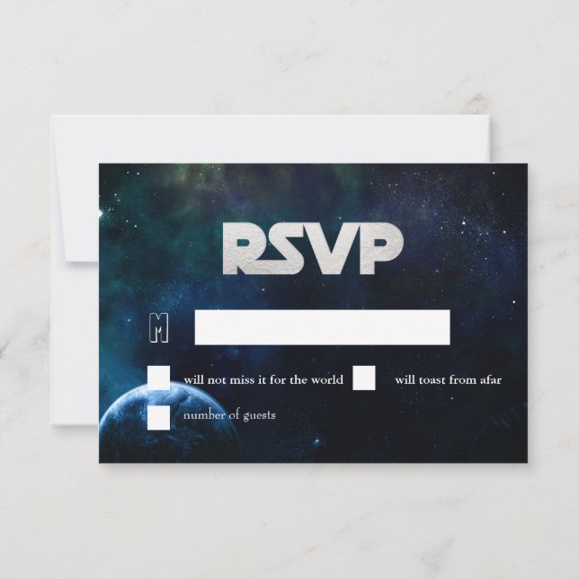 Invitation PixDezines RSVP Midnight Sky Bar Mitzvah ✡ (Dos)