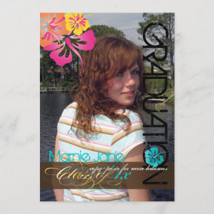 Invitation PixDezines Swirls, Graduation 2011, Couleur person