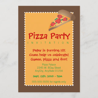 Invitation Pizza