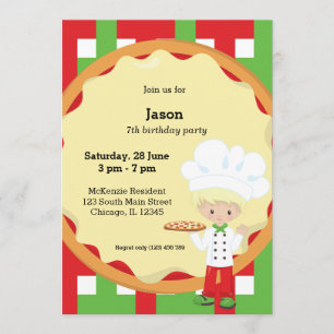 Invitation Pizza