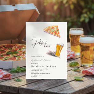 Invitation Pizza & Brews Le Dîner De Répétition Parfait
