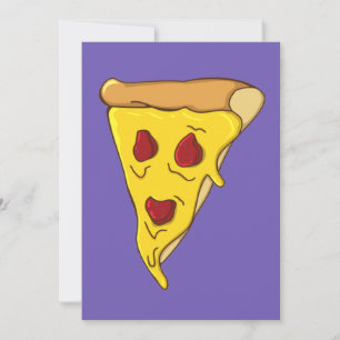 Invitation Pizza Slice