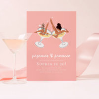 PJ et Prosecco Pajama Party Anniversaire