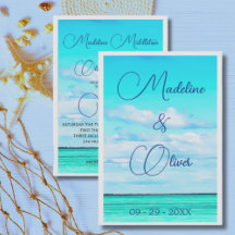 Plage Bord de mer Côte Été Destination Mariage