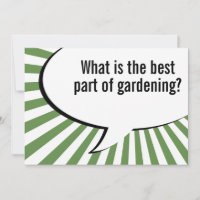 plaisanterie de jardinage de houes