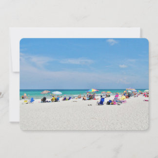 Invitation Plaisir de la plage