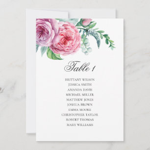 Invitation Plan de table de mariage boho. Plan de table bohèm