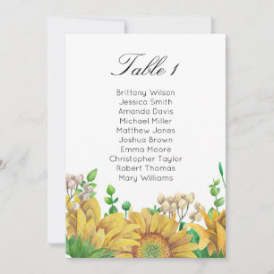 Invitation Plan de table de mariage rustique. Plan de table a
