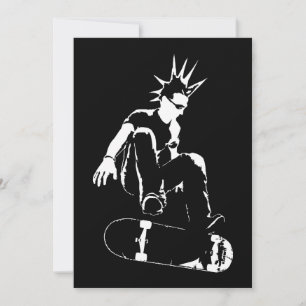 Invitation planche à roulettes