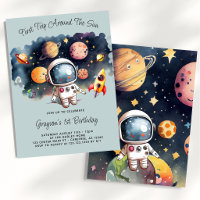Planètes de l'espace Dusty Blue Premier Anniversai