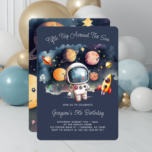 Invitation Planètes de l'espace extra-atmosphérique pour une