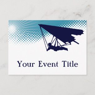 Invitation planeur à ciel ouvert