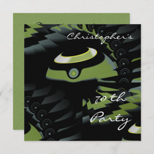 Invitation Plat Green Bowles Anniversaire