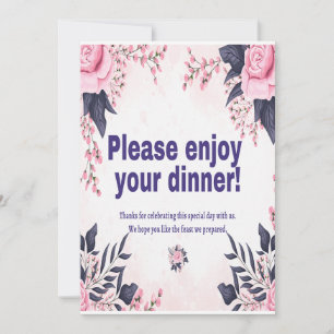 Invitation plate, taille : 5 po x 7 po, Papier : M