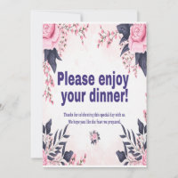 Invitation plate, Taille : 5" x 7", Papier : Matte