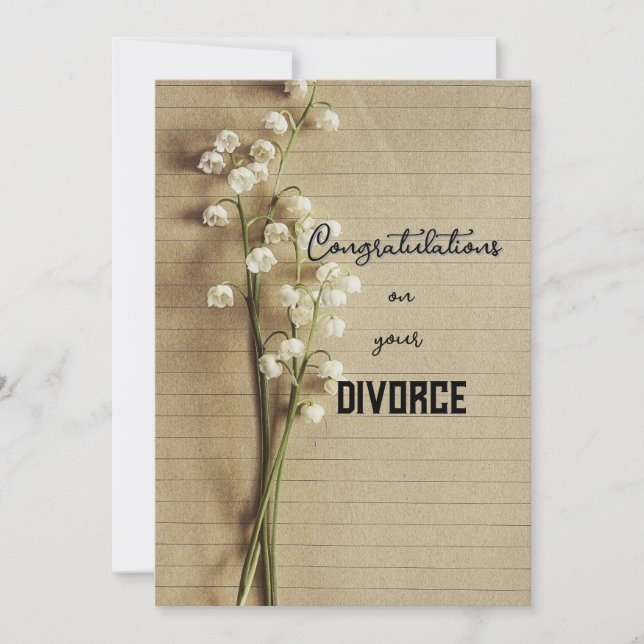 Invitation plate, Taille : 5" x 7", Papier : Matte (Devant)