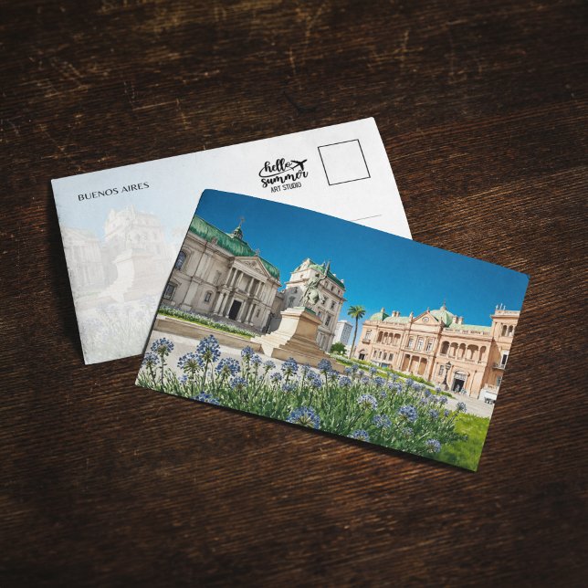 Invitation Plaza de Mayo Buenos Aires Argentina Postcard (Créateur téléchargé)