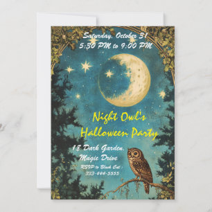INVITATION PLEINE LUNE HALLOWEEN