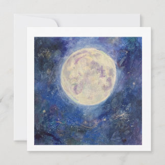 Invitation Pleine Lune Nuit Céleste Maureen Girard Univers