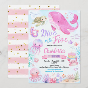 Invitation Plongez dans Five Under The Sea 5ème Anniversaire