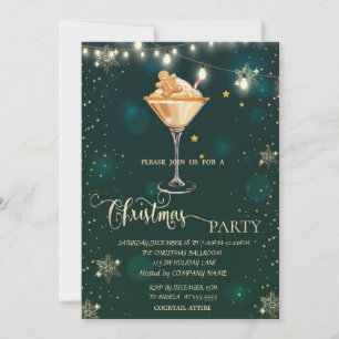 Invitation Pneus d'or, Pains d'épices Boire Noël